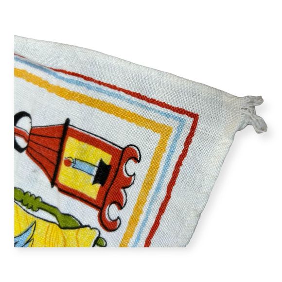 Vintage Linen Dish Tea Towels Colonial Theme Liberty Bell 70s home decor - Picture 7 of 7